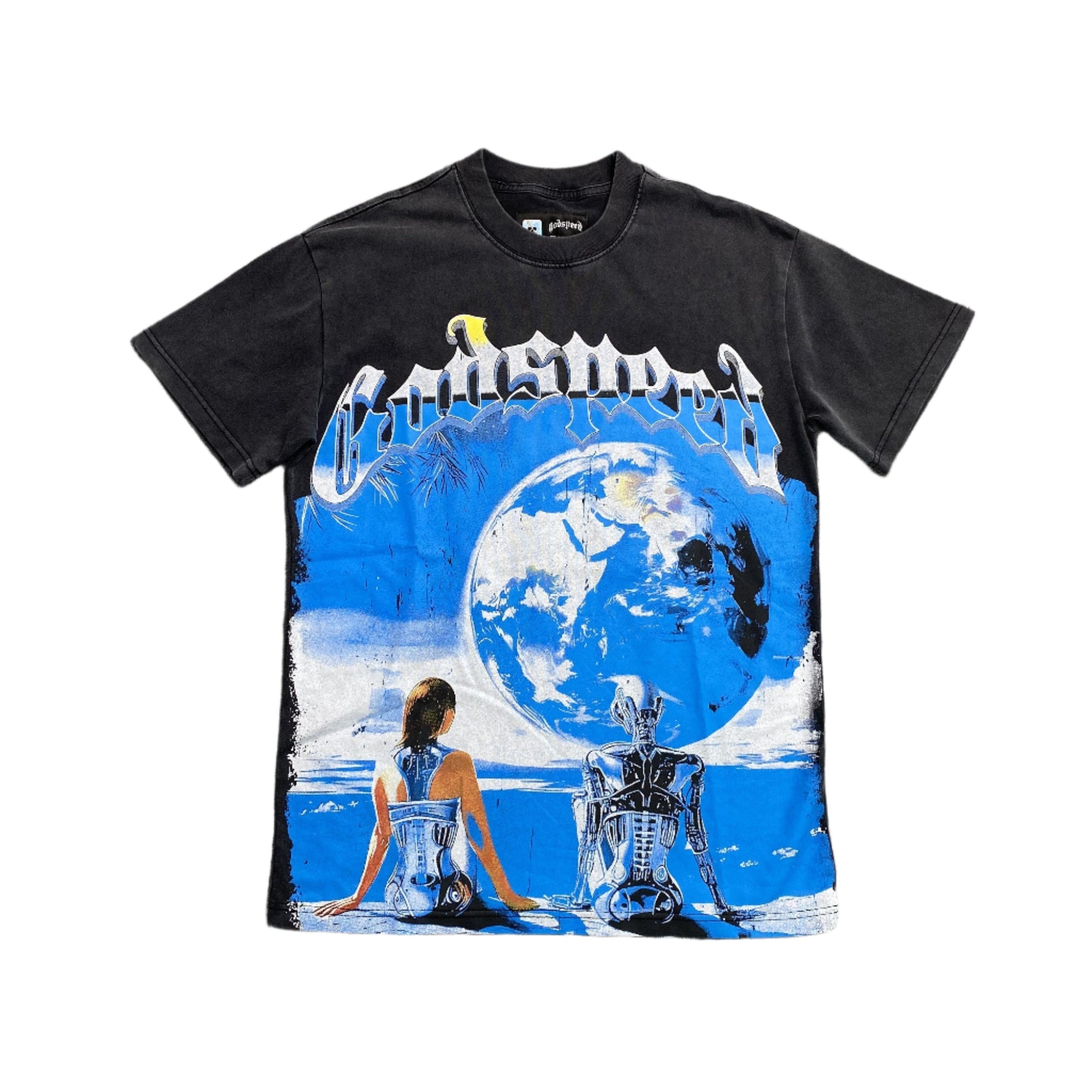 GODSPEED ARTIFICIAL LOVE T-SHIRT WASHED BLACK - Vanté®