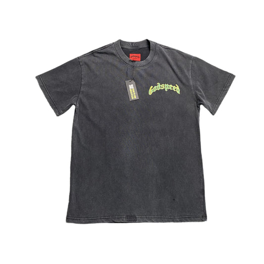 GODSPEED BALACLAVA SZN T-SHIRT WASHED BLACK - Vanté®