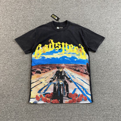 GODSPEED LONG LONELY ROAD T-SHIRT BLACK - Vanté®