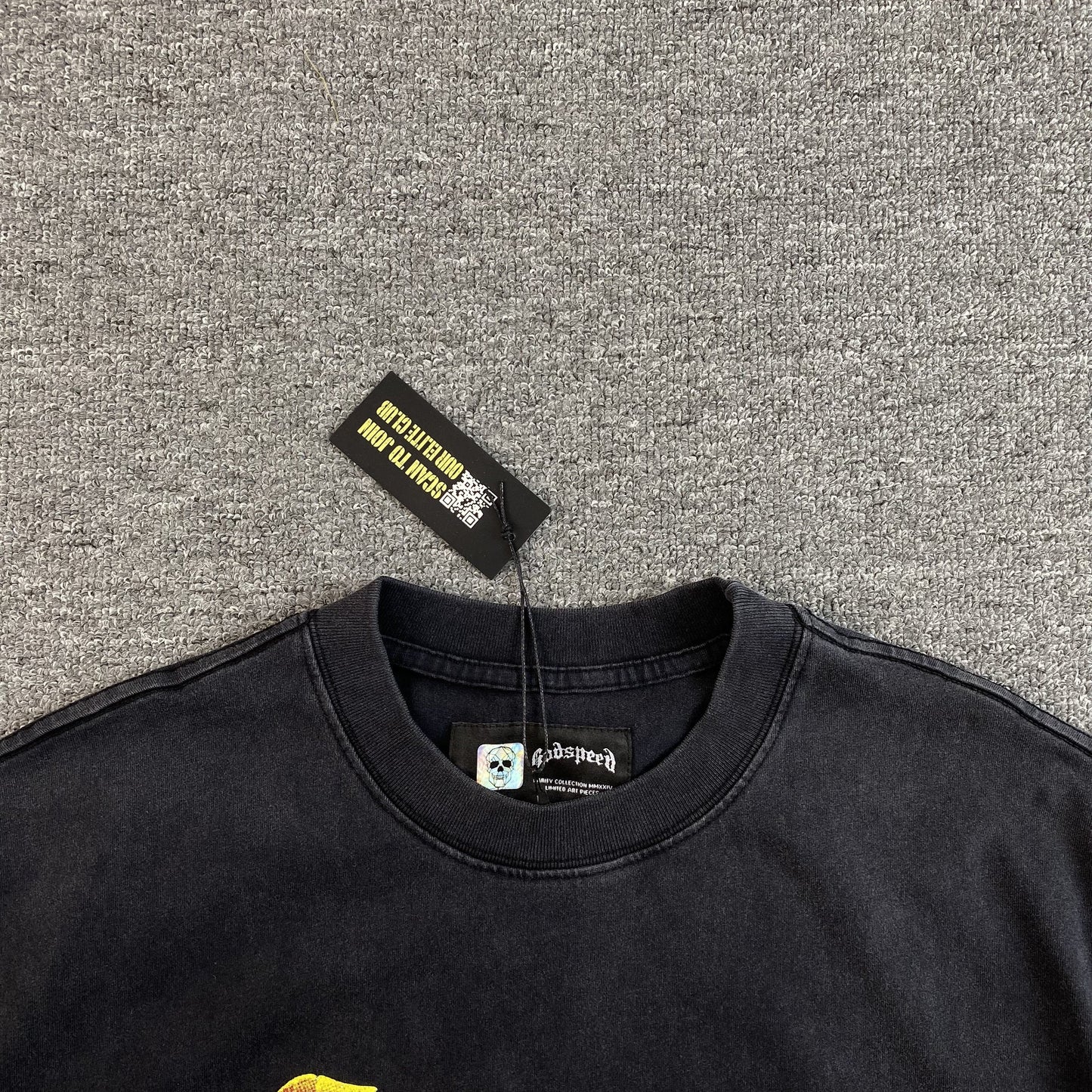 GODSPEED LONG LONELY ROAD T-SHIRT BLACK - Vanté®