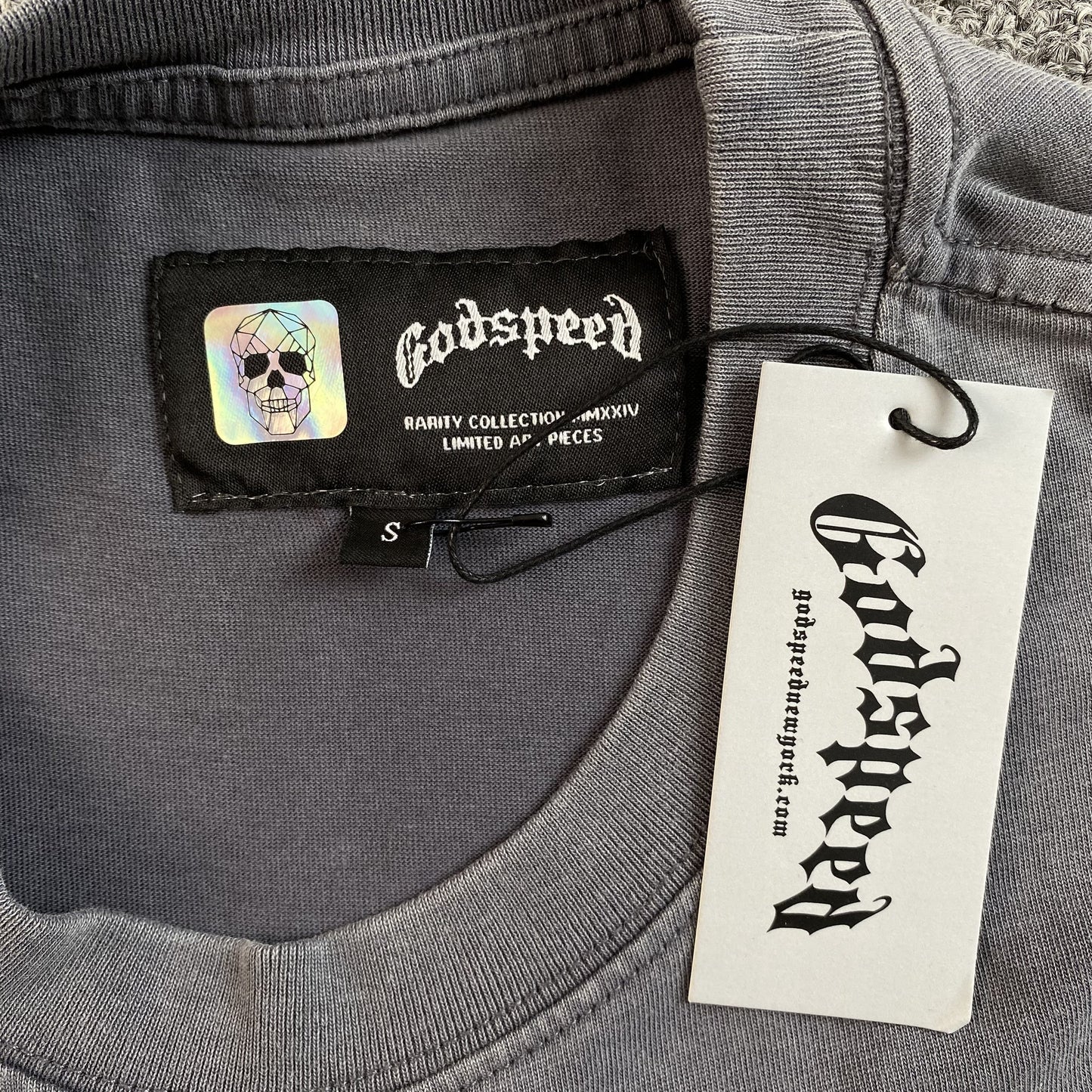 GODSPEED LONG LONELY ROAD T-SHIRT GREY - Vanté®