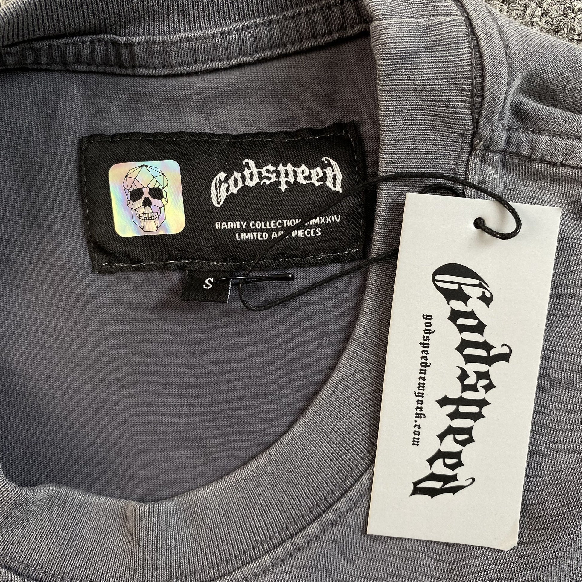 GODSPEED LONG LONELY ROAD T-SHIRT GREY - Vanté®