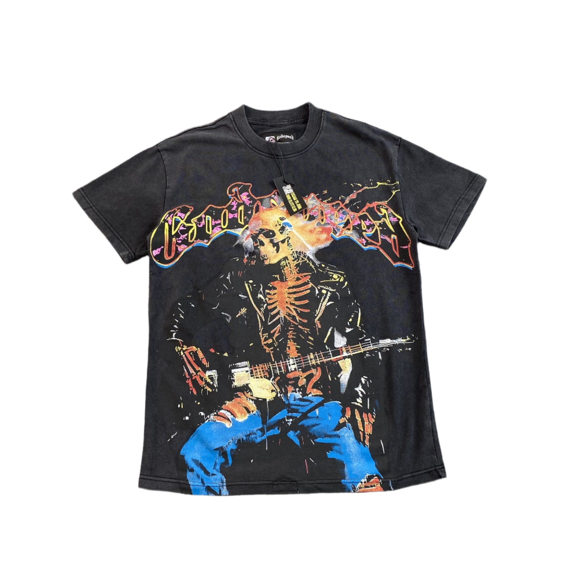 GODSPEED ROCK DREAMS T-SHIRT WASHED BLACK - Vanté®