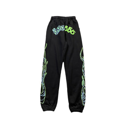 JUICE WRLD x SP5DER SWEATPANTS BLACK - Vanté®