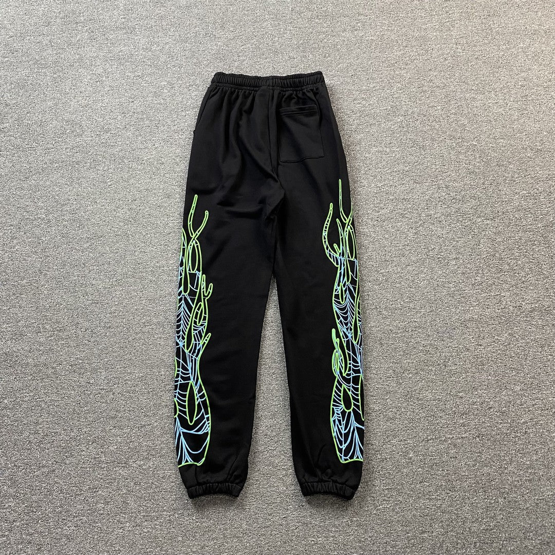 JUICE WRLD x SP5DER SWEATPANTS BLACK - Vanté®