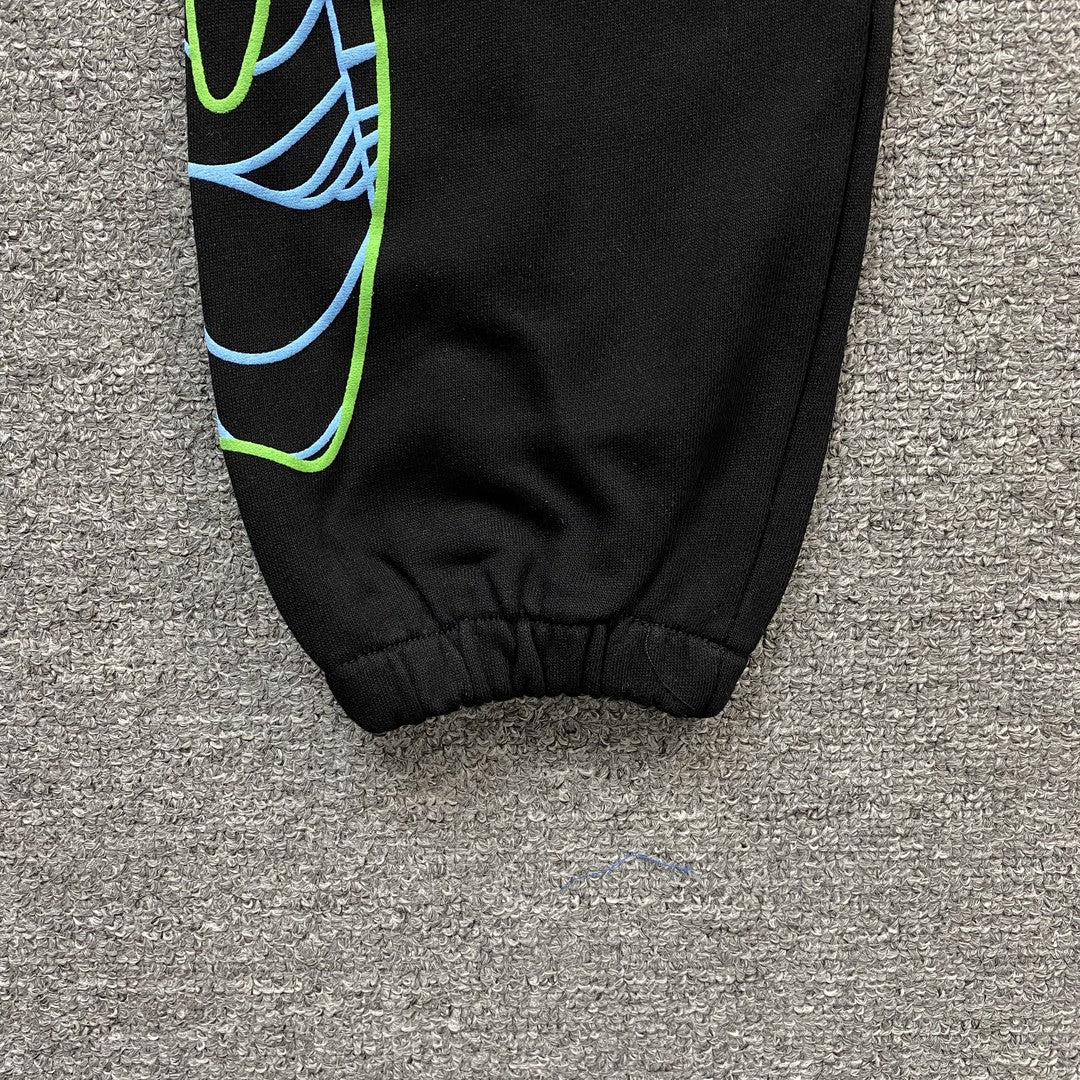 JUICE WRLD x SP5DER SWEATPANTS BLACK - Vanté®