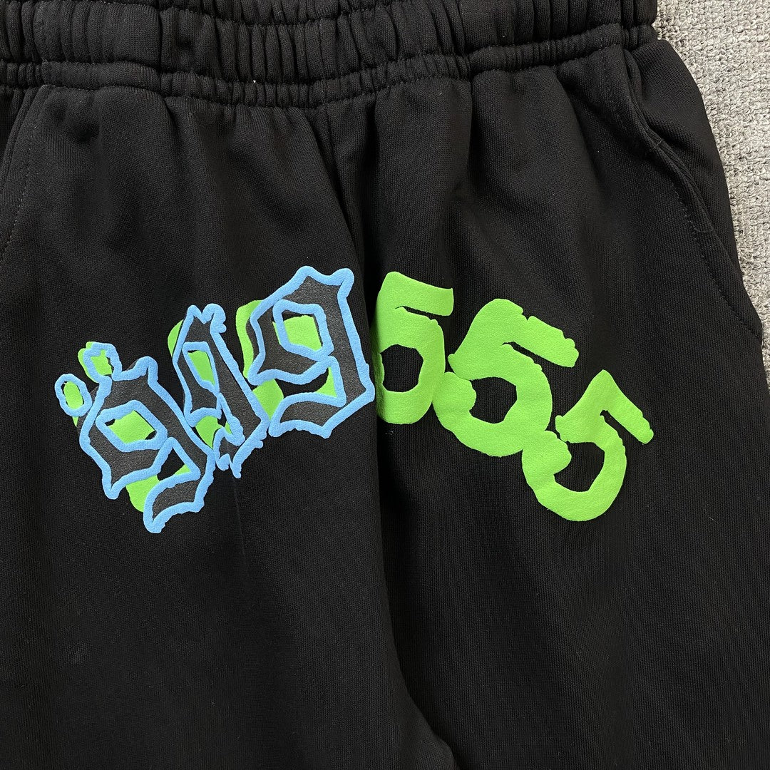 JUICE WRLD x SP5DER SWEATPANTS BLACK - Vanté®