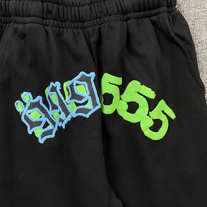 JUICE WRLD x SP5DER SWEATPANTS BLACK - Vanté®