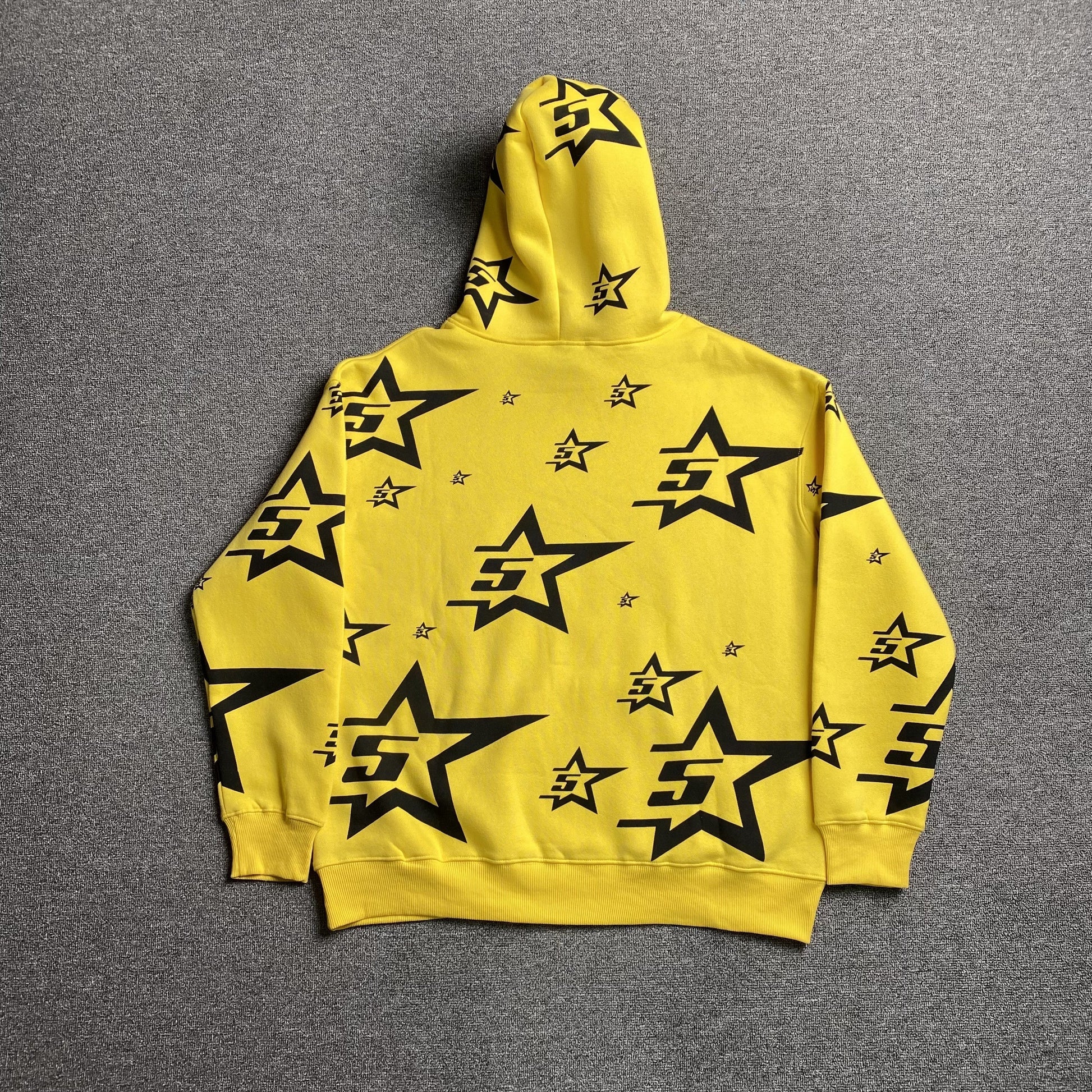 SP5DER 5STAR HOODIE YELLOW - Vanté®