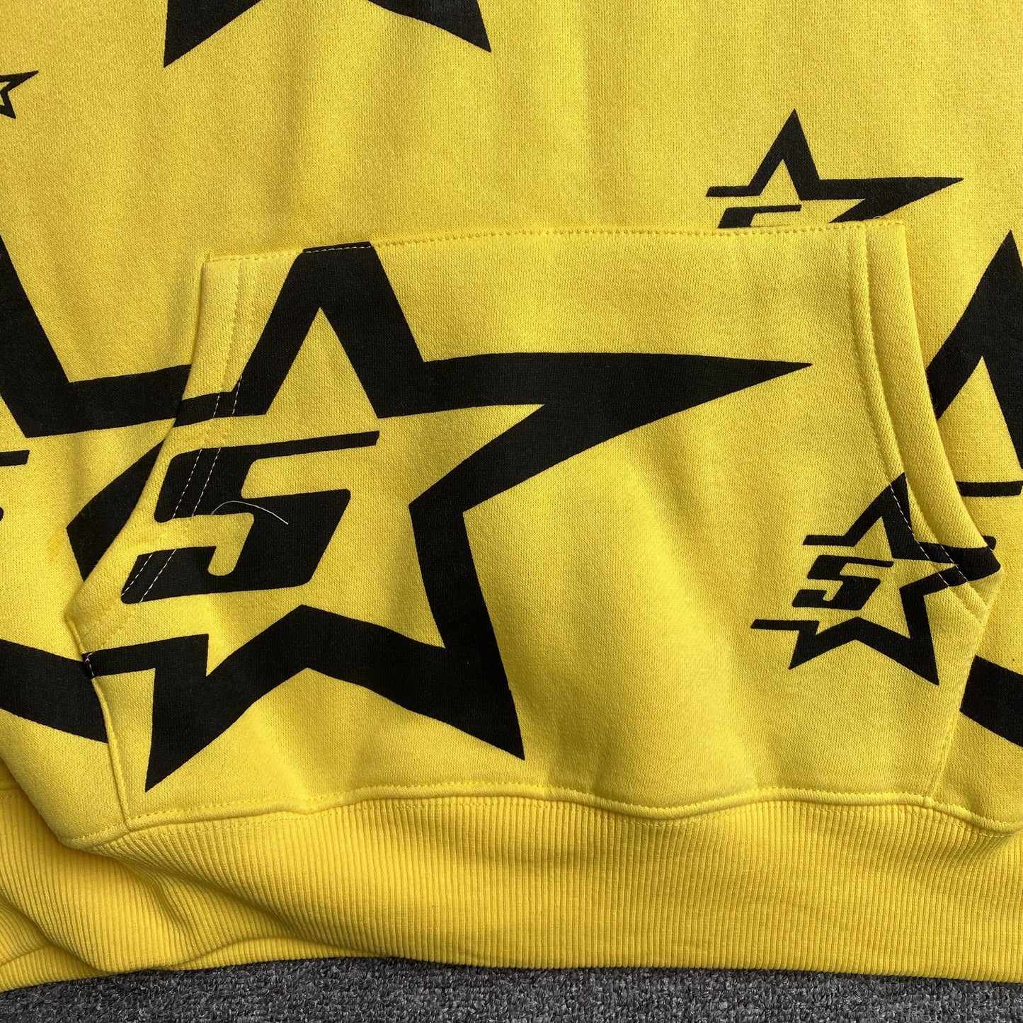 SP5DER 5STAR HOODIE YELLOW - Vanté®