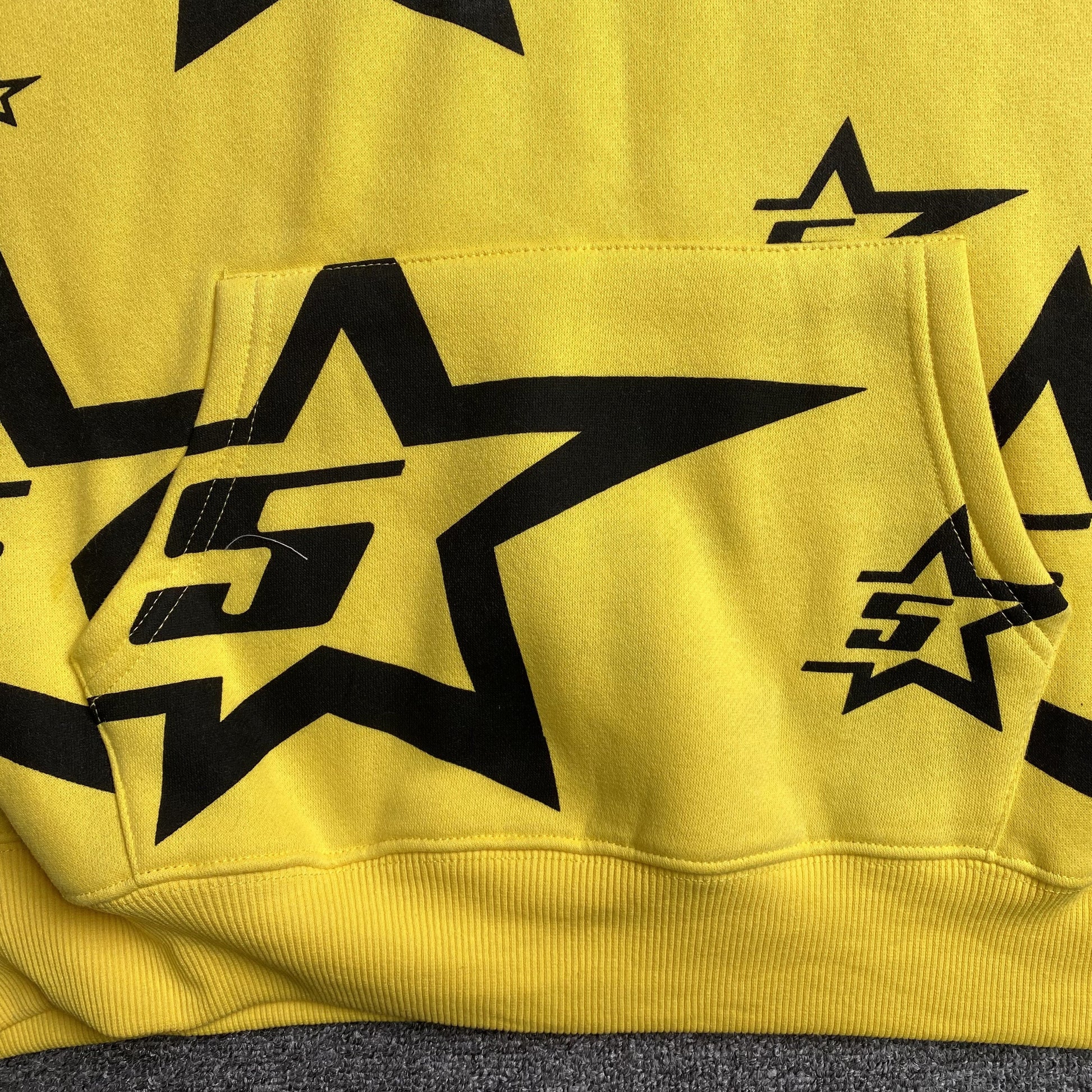 SP5DER 5STAR HOODIE YELLOW - Vanté®
