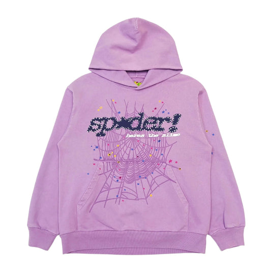 SP5DER ACAI HOODIE PURPLE - Vanté®