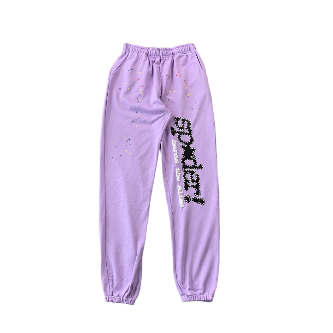 SP5DER ACAI SWEATPANTS PURPLE - Vanté®