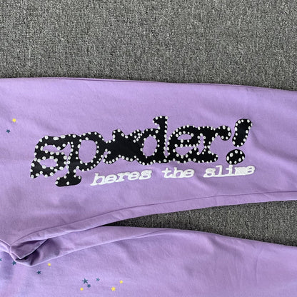 SP5DER ACAI SWEATPANTS PURPLE - Vanté®