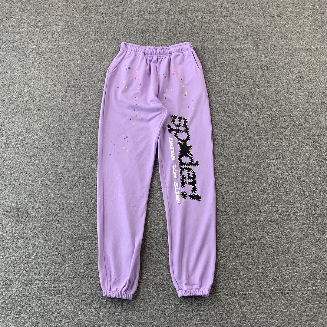 SP5DER ACAI SWEATPANTS PURPLE - Vanté®