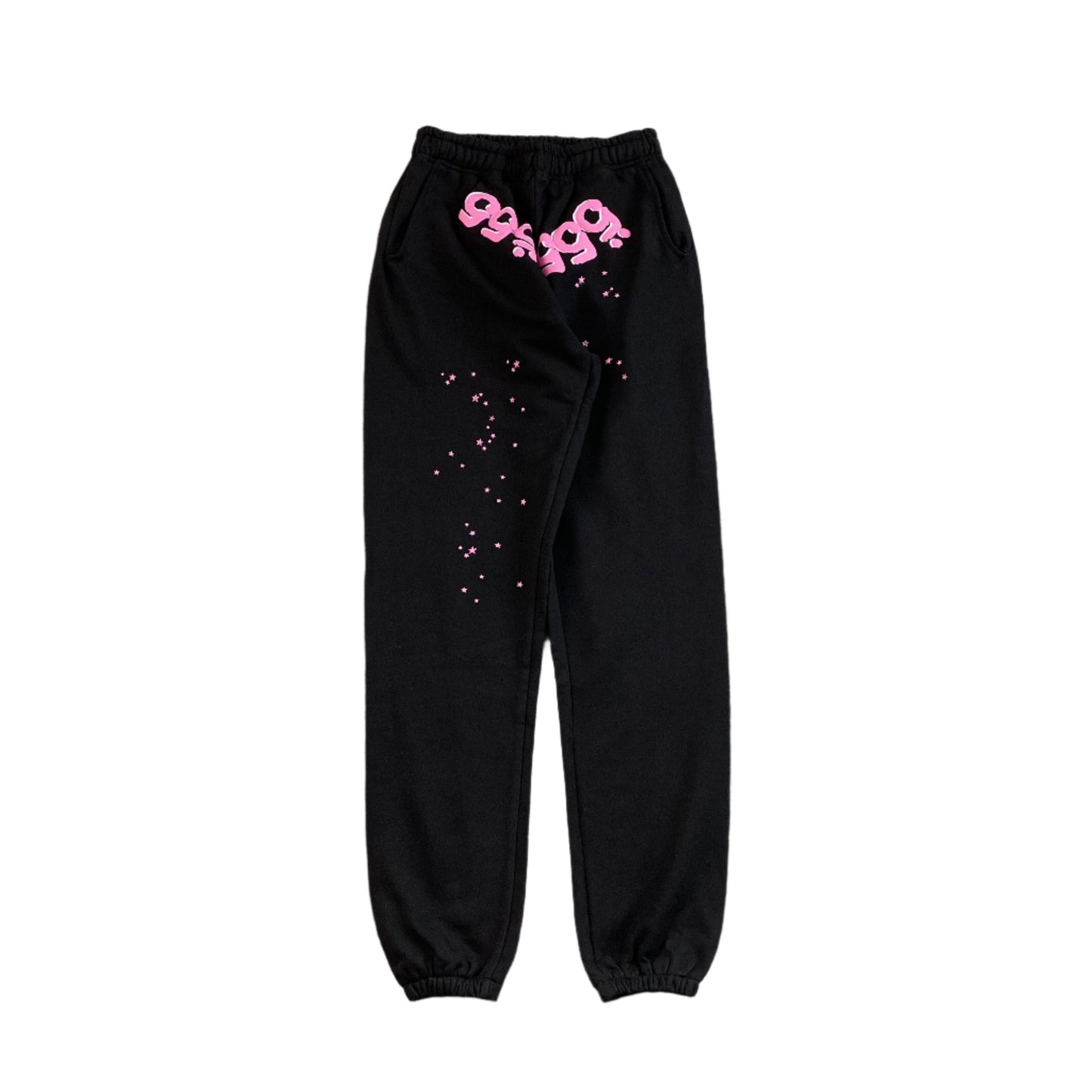 SP5DER ANGEL NUMBER SWEATPANTS BLACK - Vanté®