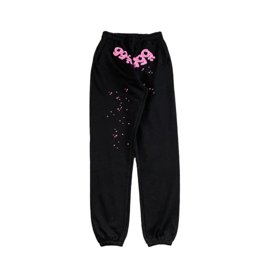 SP5DER ANGEL NUMBER SWEATPANTS BLACK - Vanté®