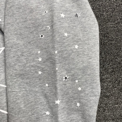 SP5DER ARACH NY PHOBIA HOODIE ASH GREY - Vanté®