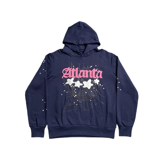 SP5DER ATLANTA HOODIE NAVY - Vanté®