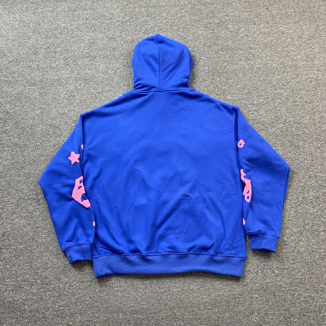 SP5DER BELUGA HOODIE BLUE - Vanté®