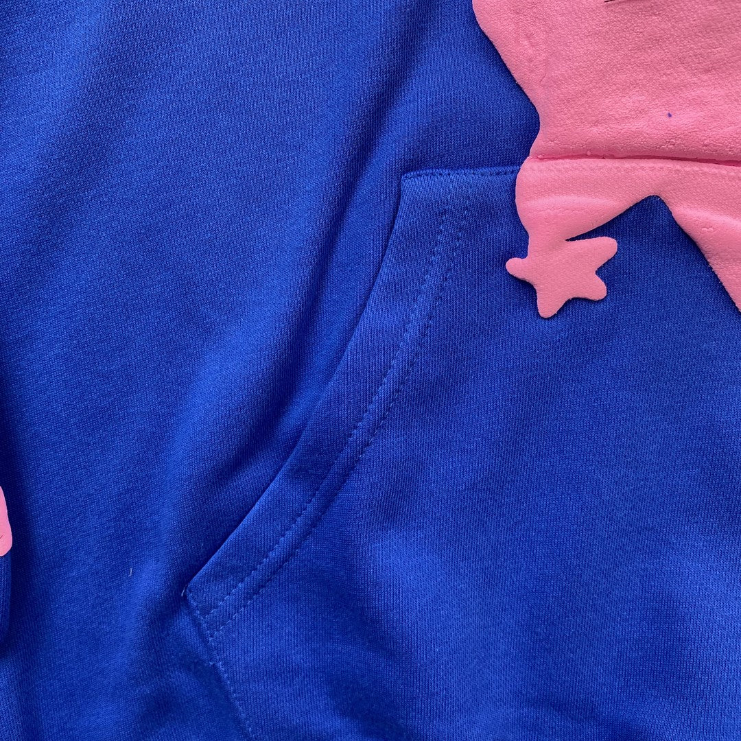 SP5DER BELUGA HOODIE BLUE - Vanté®