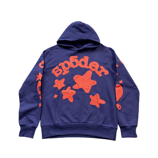 SP5DER BELUGA HOODIE NAVY - Vanté®