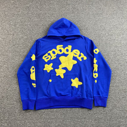 SP5DER BELUGA HOODIE TC BLUE - Vanté®