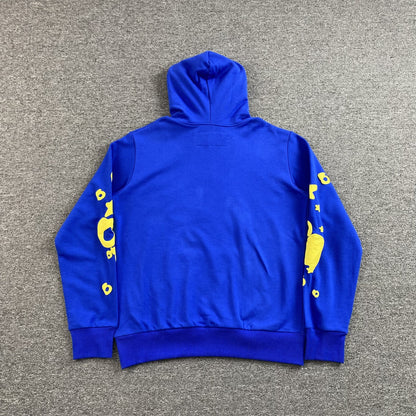 SP5DER BELUGA HOODIE TC BLUE - Vanté®