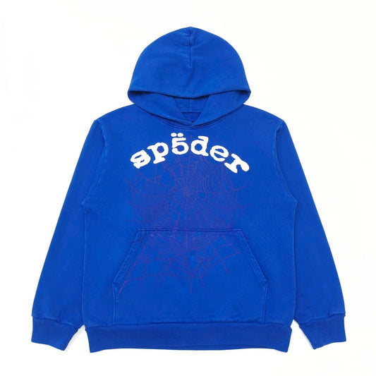 SP5DER LEGACY HOODIE BLUE - Vanté®
