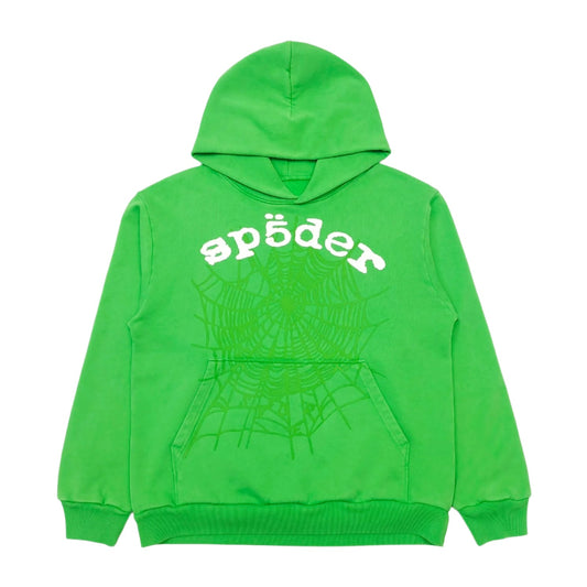 SP5DER LEGACY HOODIE GREEN - Vanté®