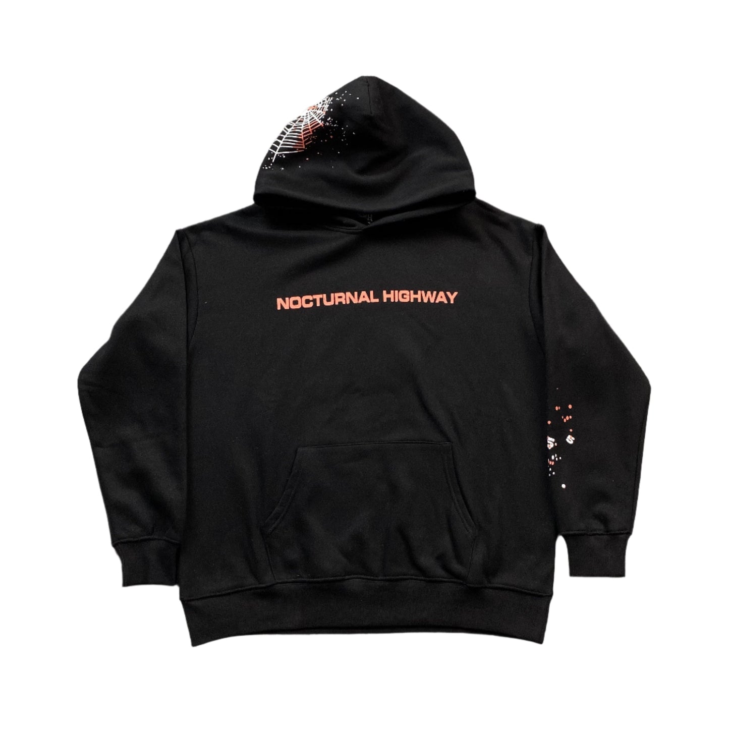 SP5DER NOCTURNAL HIGHWAY HOODIE BLACK - Vanté®