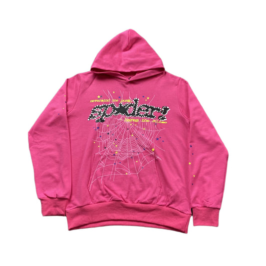 SP5DER P*NK V2 HOODIE PINK - Vanté®