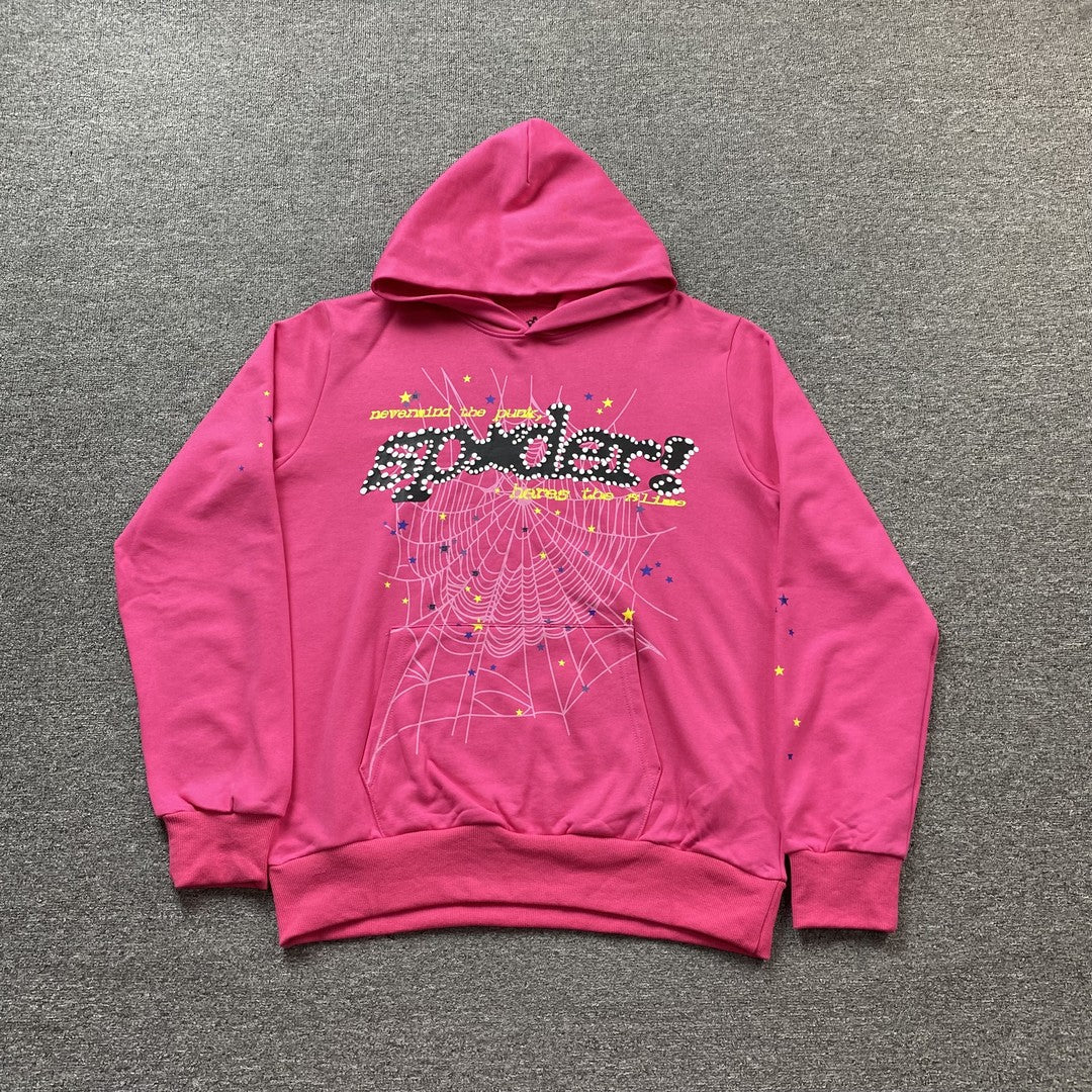 SP5DER P*NK V2 HOODIE PINK - Vanté®