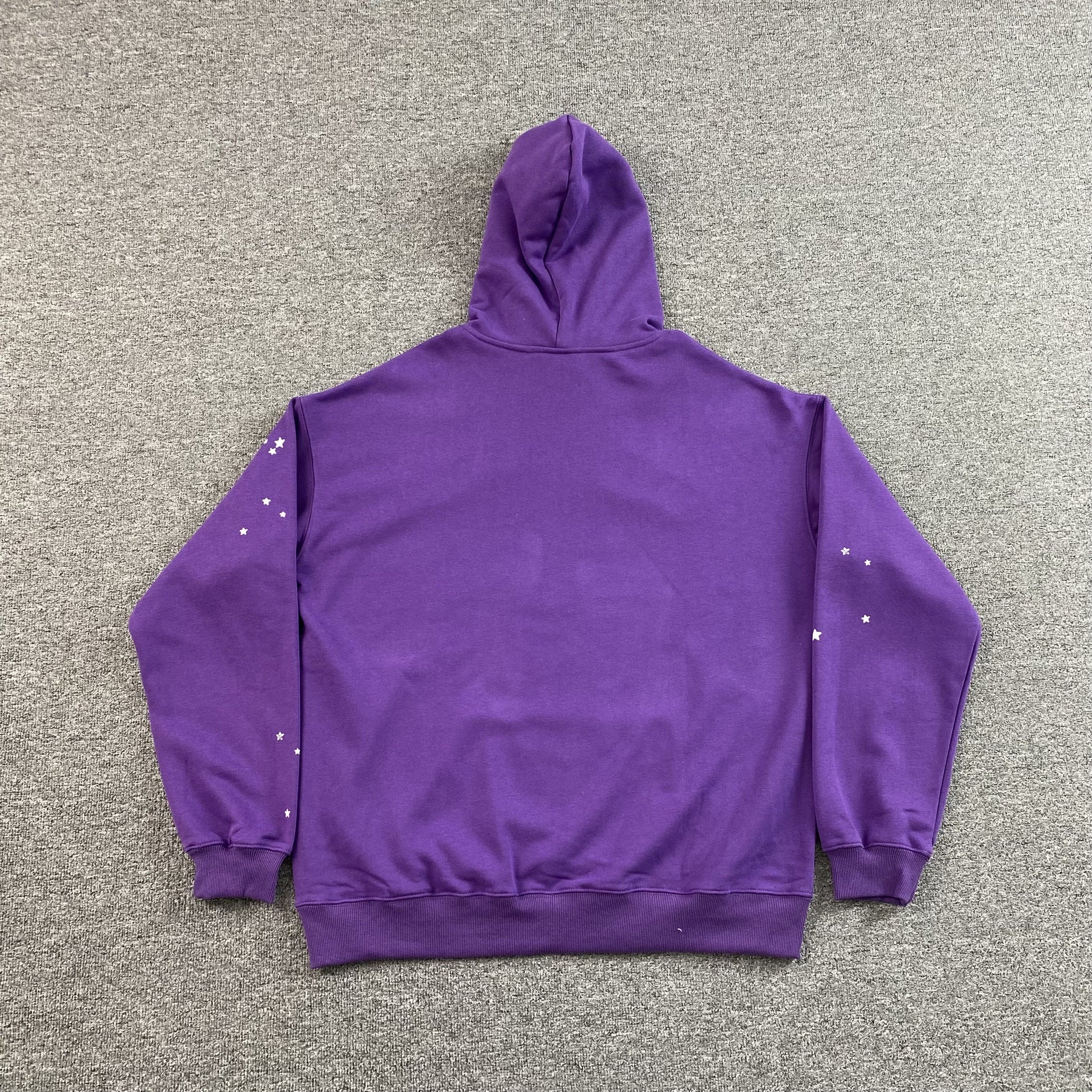 SP5DER STAR OG WEB V2 HOODIE PURPLE - Vanté®