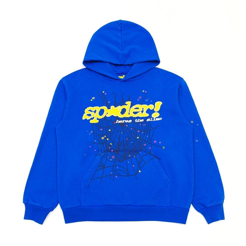SP5DER TC HOODIE BLUE - Vanté®