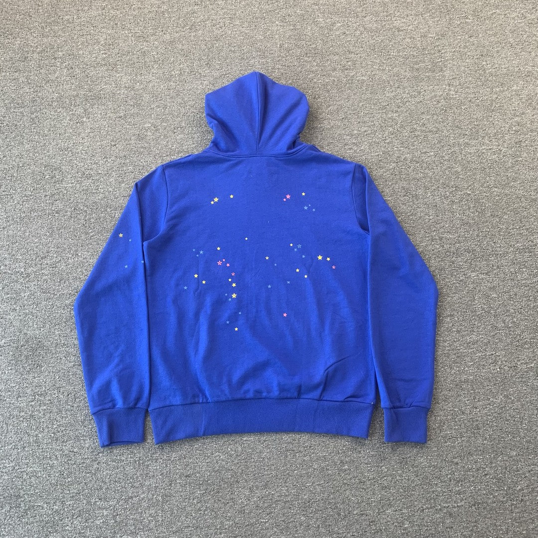 SP5DER TC HOODIE BLUE - Vanté®