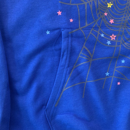 SP5DER TC HOODIE BLUE - Vanté®