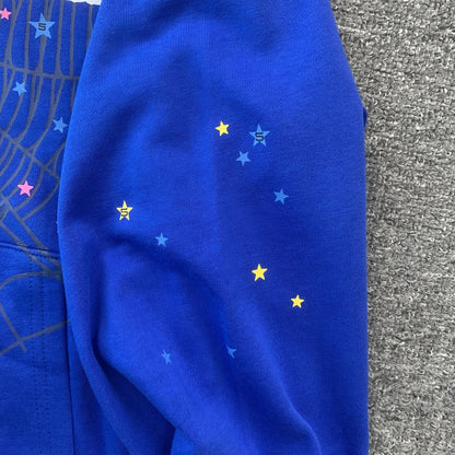 SP5DER TC HOODIE BLUE - Vanté®