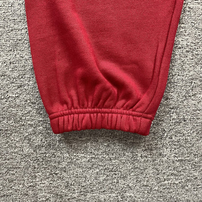 SP5DER VVS SWEATPANTS RED - Vanté®