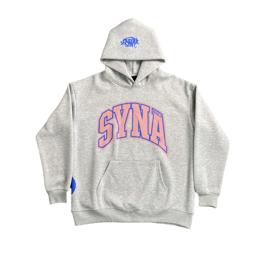 SYNA WORLD COLLEGE HOODIE GREY - Vanté®
