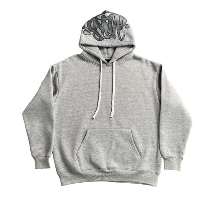 SYNA WORLD HOOD LOGO HOODIE GREY - Vanté®