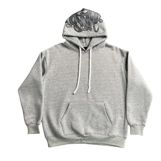 SYNA WORLD HOOD LOGO HOODIE GREY - Vanté®
