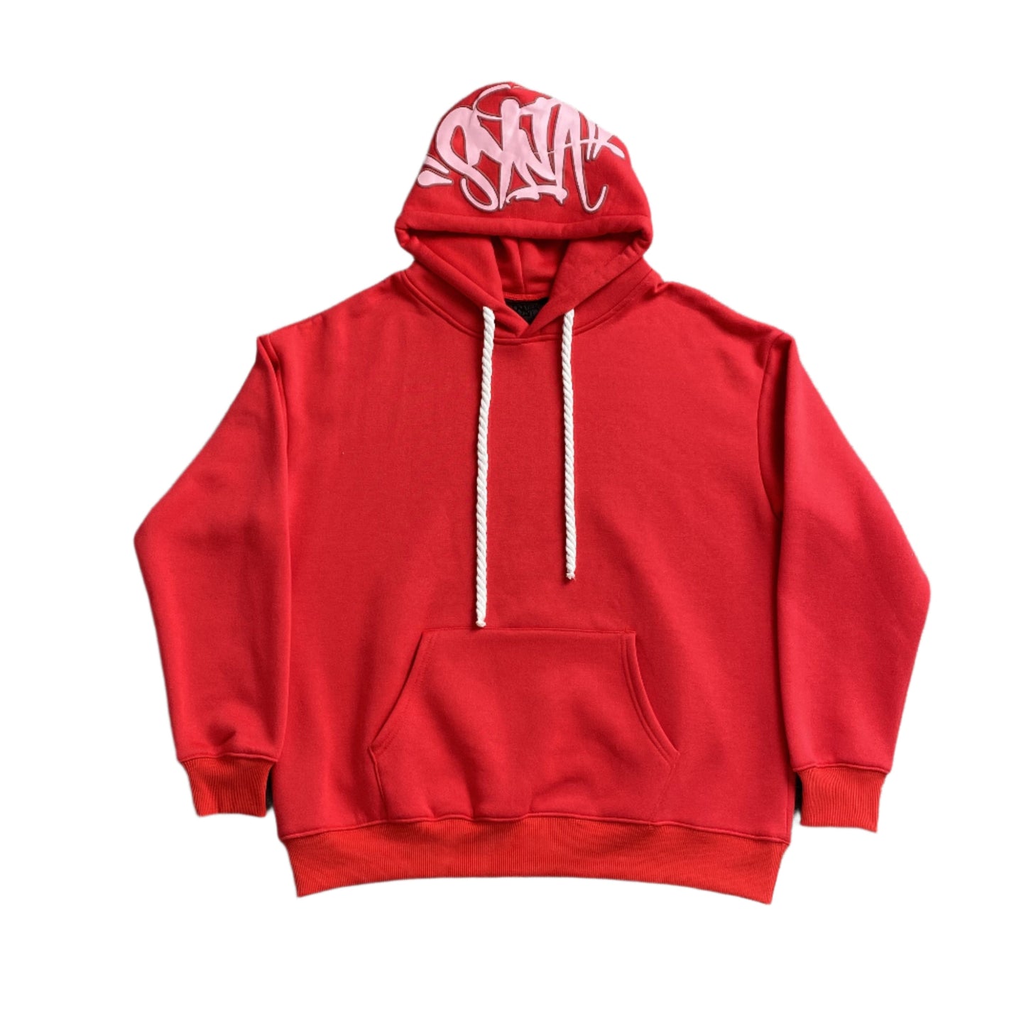 SYNA WORLD HOOD LOGO HOODIE RED - Vanté®