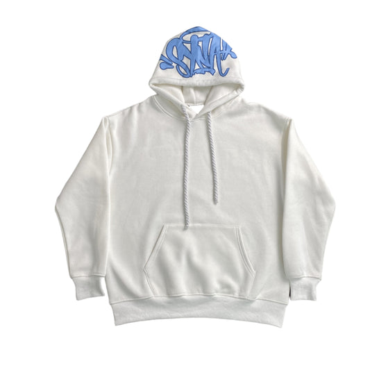 SYNA WORLD HOOD LOGO HOODIE WHITE - Vanté®