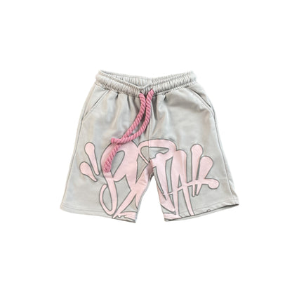 SYNA WORLD SHORTS GREY PINK - Vanté®