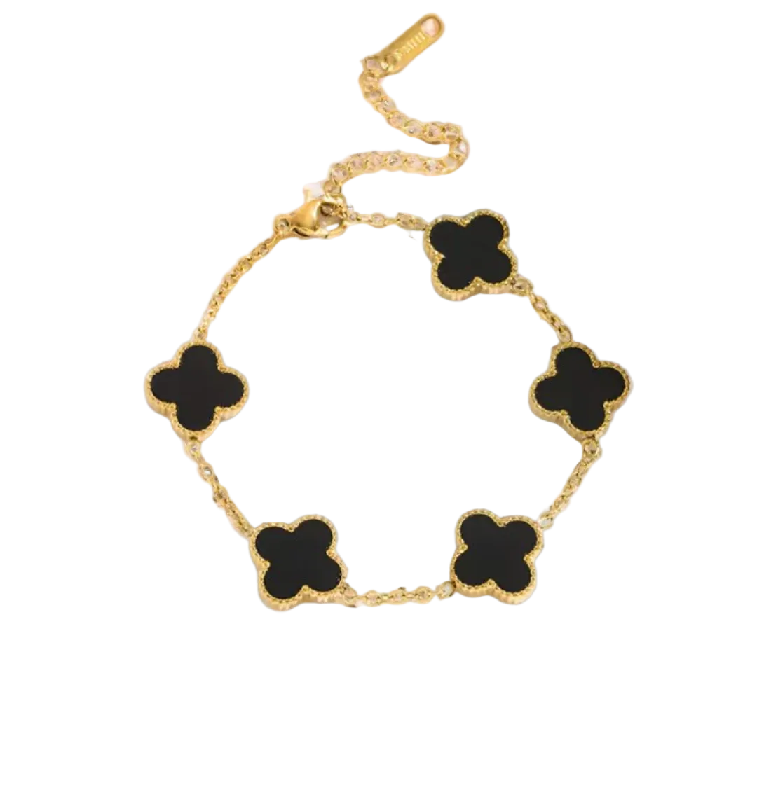 5 ★ CloverGlow™ Gold-Plated Bracelet - Vanté®