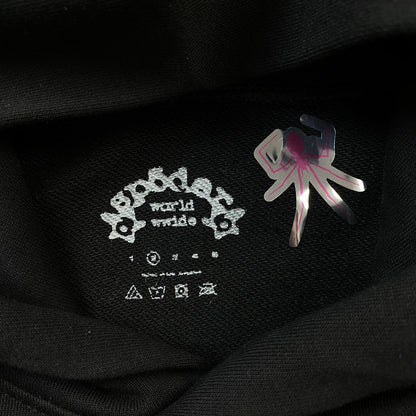 SP5DER P*NK V2 HOODIE BLACK - Vanté®