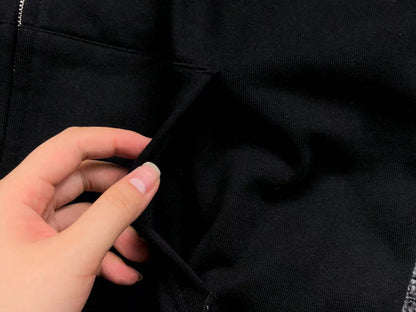 BAPE GREEN CAMO FULL ZIP HOODIE BLACK - Vanté®