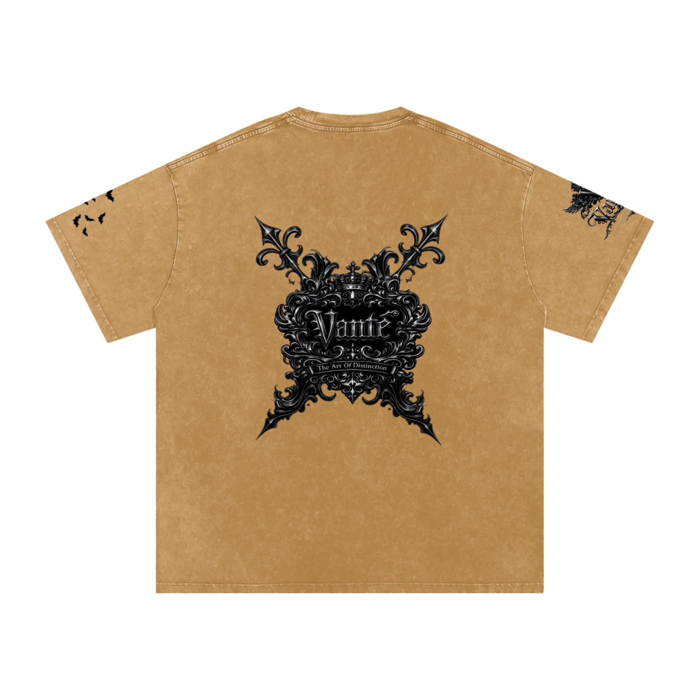 Snow Washed Oversized Cotton T-Shirt ODMPOD