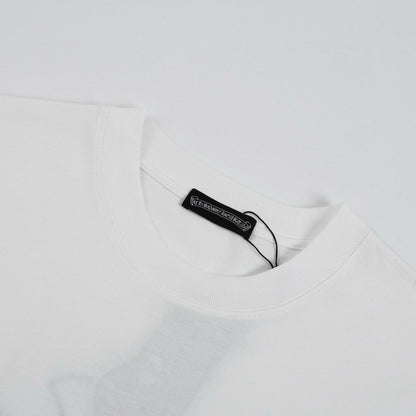 CHROME HEARTS BLACK CROSS T-SHIRT WHITE - Vanté®